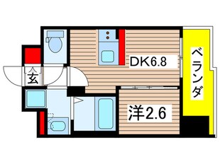 CAVANA西大島の物件間取画像